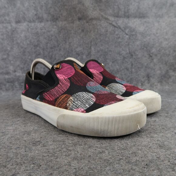 Roxy Shoes Womens 7.5 Slip On Sneakers Casual Canvas Pepperdine Print Lifestyle - Picture 1 of 14
